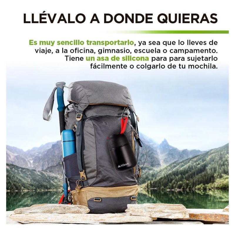 Termo de Acero Inoxidable 628 ml para Comida Termo para