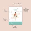 Holistic Atelier Yoga Asanas Card Deck with 70 Cards with