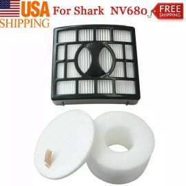 For Shark Replace Shark NV680 Filters For NV681, NV682 NV683 NV800 NV800W AX912 UV810 Free