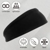 Sweat Bands,Head Band,Headbands,1PCS Bandana for Men,Headbands for Women's Hair,Black Headband,Sports