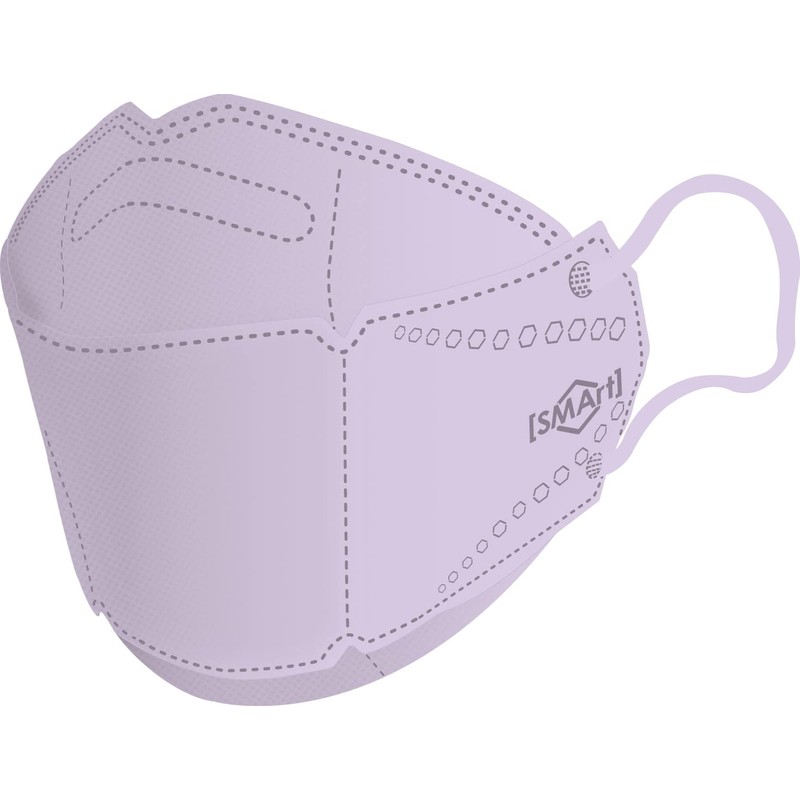 Advanced SMArt SRB-06 3D Non-woven Fabric, Royal Mask, Lavender, Regular