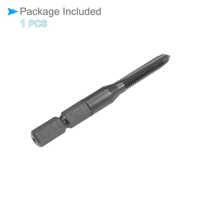 CoCud Thread Milling Taps, M5 x 0.8 Metric Thread 1/4"