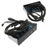 5.25 Inch Media Dashboard 2xUSB3.0 2xUSB2.0 1xType C 10Gbps High
