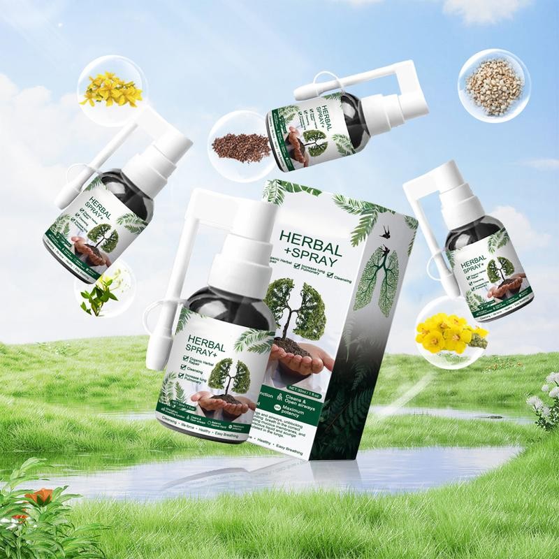 Herbal Lung Cleanse Mist - Powerful Lung Support, Cleanse &