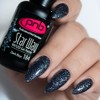 PNB Sparkling Dark blue gel nail polish 184