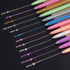 SMOOTHERPRO Coloured Gel Pens | 0.5mm Fine Point Rollerball Pens