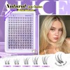 ALICE Natural Lash Clusters Lash Extensions Invisible Band Waterproof 8-16mm
