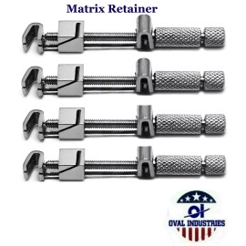 Oval Industries Matrix Retainer Tofflemire 4X Universal Band Holder Dental Tool Stainless Steel