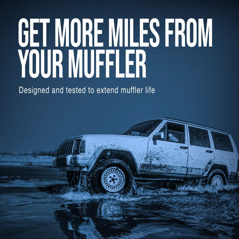 Walker SoundFX Universal 17851 Universal Exhaust Muffler 2" Inlet (ID)