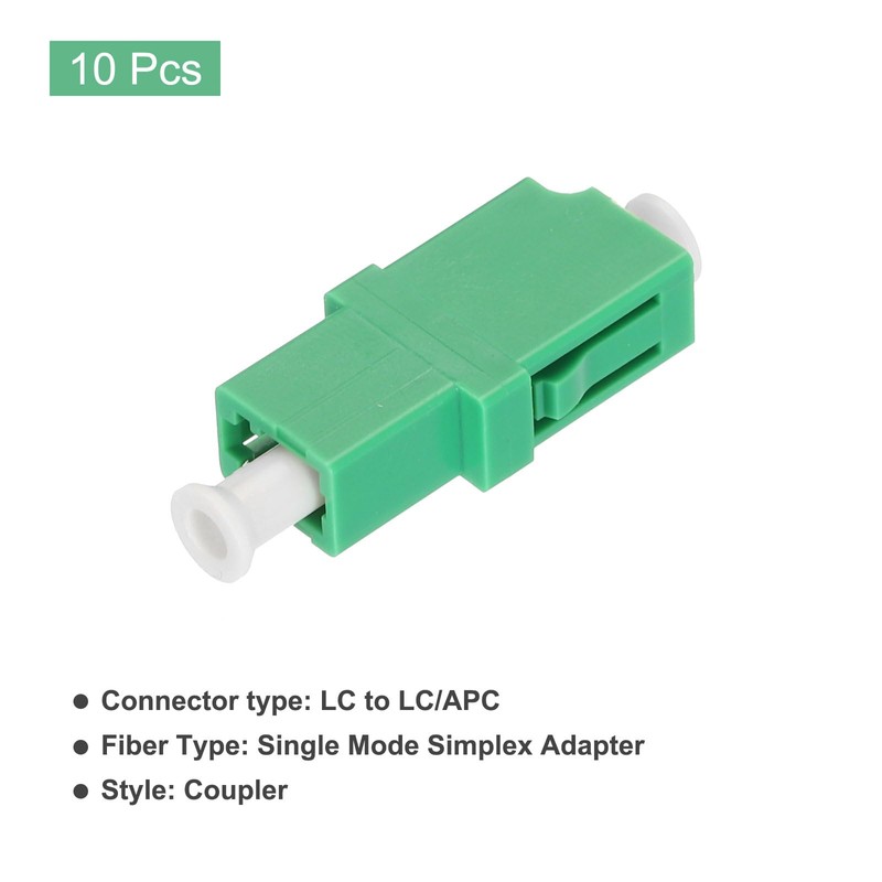 QUARKZMAN Fiber Optical Coupler LC to LC/APC Single Mode Simplex