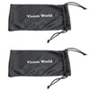 V.W.E. 2 Pairs Casual Rectangular Reading Glasses - Stylish Simple