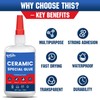 30g x 2 Pcs Ceramic Super Glue - Fast Setting