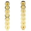 Pair of Clip-in End Bubble Cut-Out Design Barrettes, Hair Slides.