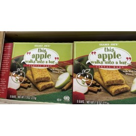 Trader Joe's 2 Packs Trader Joe's This Apple Walks Into A Bar Cereal Bars 6 Bars 7.8 oz Each