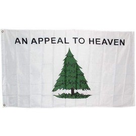Washington Cruisers An Appeal To Heaven (with Green Grass) 3x5 Ft Poly Flag with Brass Grommets by Ruffin