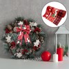 HAIKING Christmas Wired Ribbon, 3 Rolls Truck Tree Buffalo Plaid