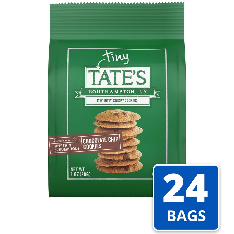Tate's Bake Shop Tiny Chocolate Chip Cookies, 24 - 1