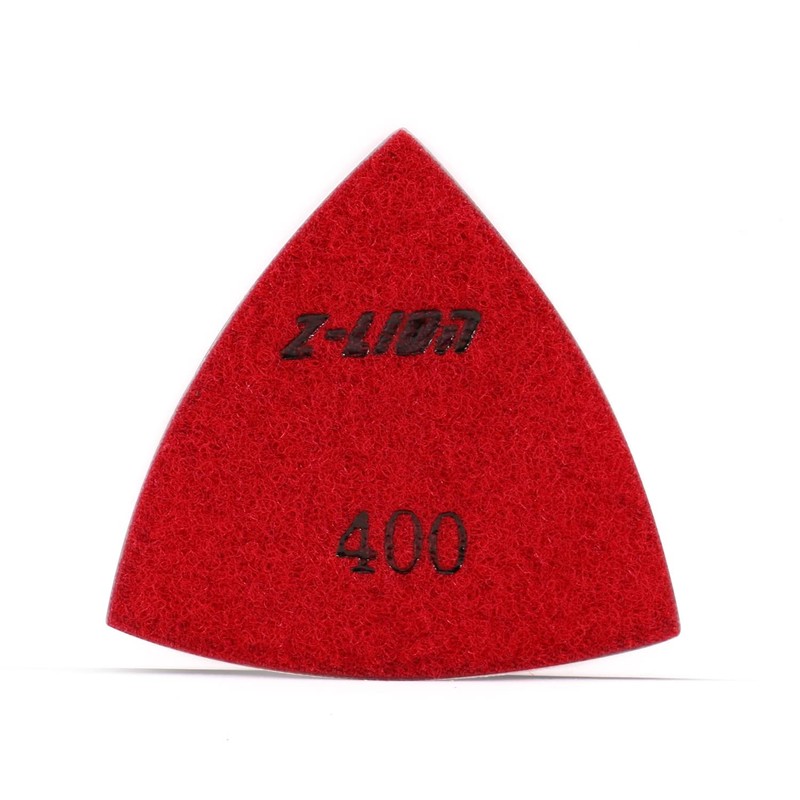 Z-Lion Diamond Sanding Pad Electroplated Triangle 400 Grit Oscillating Tools