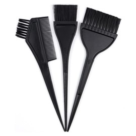 Set of 3 Hair Dye Brush Set, Colour Brush for Hair Dyeing, Hair Colour Brush, Hair Dye Comb for DIY Hair Dye, Hair Dye, Salon Hairdresser Tool, Colour Brush, Wide
