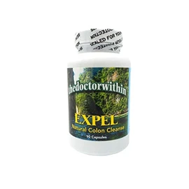 thedoctorwithin EXPEL - Herbal Digestive Support & Colon Cleanse Supplement | Natural Detox Formula | Supports Regularity & Gut Health | 90 Capsules