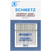 SCHMETZ Universal (130/705 H) Household Sewing Machine Needles - Carded - Size 80/12-10 Pack