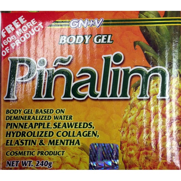 Cosmetic Body Gel Pinalife, Gel Cosmetico Pinalim, Piñalim, 8.46 Oz. GN+VIDA