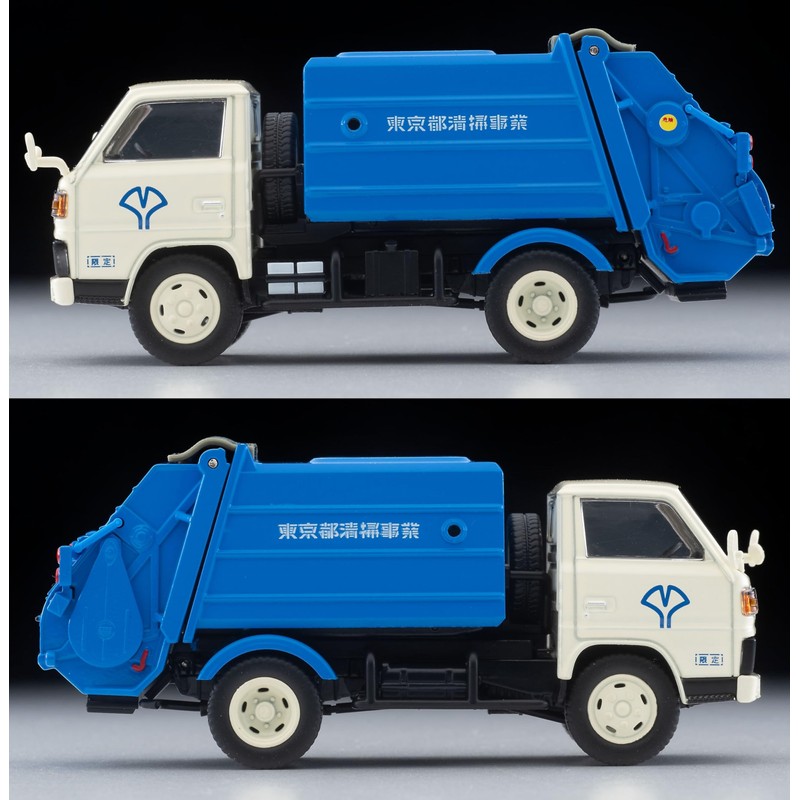 TOMYTEC Tomica Limited Vintage Neo LV-N343a Mitsubishi Fuso Canter Cleaning