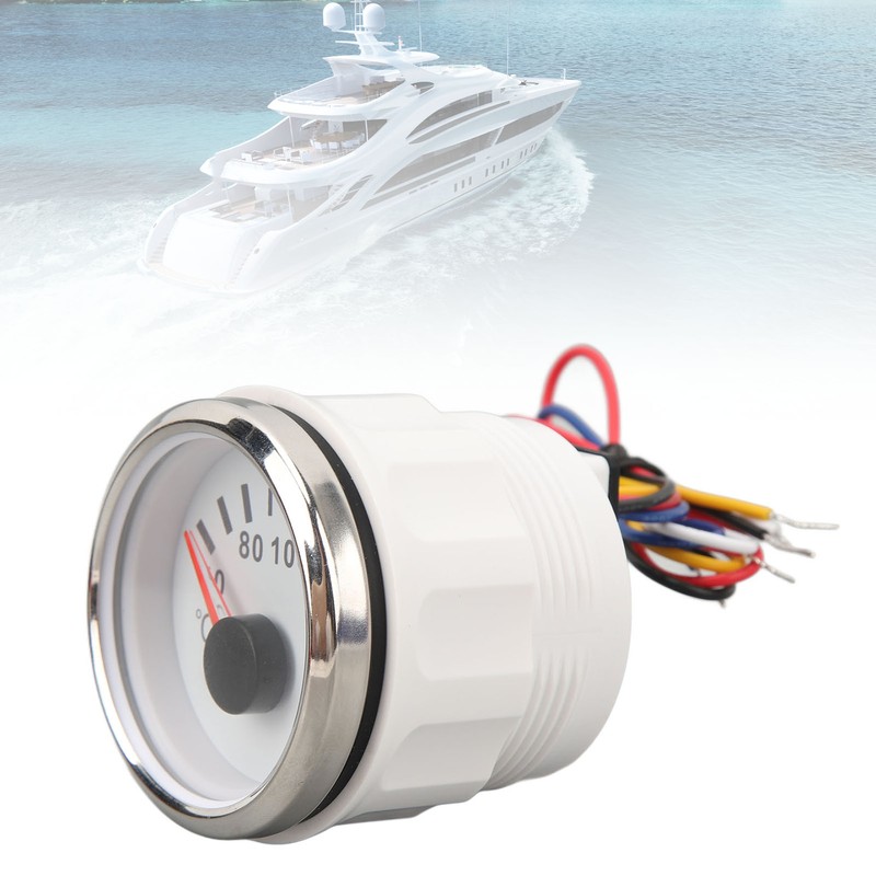 52MM Water Temperature Gauge 40 to 120°C DC9 to 32V