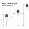 BOOMJOY Microfiber Feather Duster with Extendable Pole and Bendable Head,