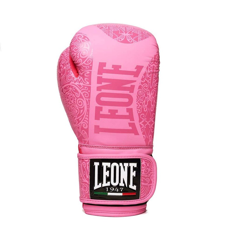 LEONE 1947, Maori Boxing Gloves, Unisex Adult, Pink, 10 OZ