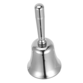 ABOOFAN Antique Handheld Bell with Handle Portable Call Bell for Restaurant Classroom and Hotel Use Loud Sound Elegant Design for Multi Use Events and Activities