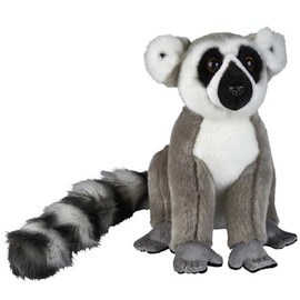 Ravensden Soft Toy Ring Tail Lemur Sitting 28cm
