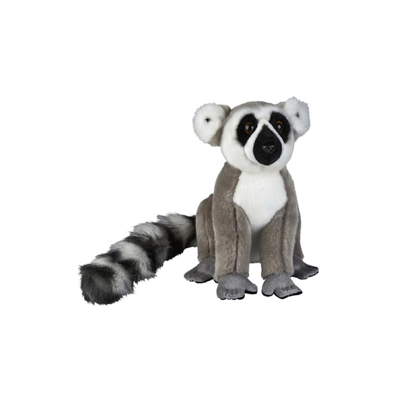 Ravensden Soft Toy Ring Tail Lemur Sitting 28cm
