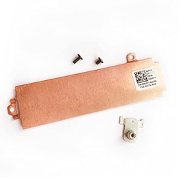 Fleshy Leaf M.2 2280 SSD Heatsink Thermal Shield 026X1Y w/Support Bracket 0MHKK8 Replacement for Dell Alienware M15 R5 R6 15.6" Gaming Laptop 26X1Y MHKK8
