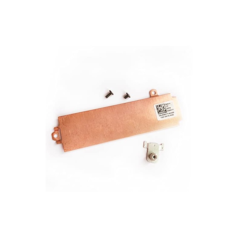 Fleshy Leaf M.2 2280 SSD Heatsink Thermal Shield 026X1Y w/Support