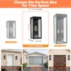 15'' Solar Outdoor Wall Lights Dusk to Dawn Solar Powered