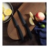TICWELL 16 PCS Japanese Stainless Steel Non Slip With Block