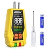MESTEK GFCI Outlet Tester, Electrical Receptacle Tester with LCD Color