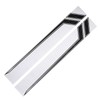 2pcs Car Side Door Sticker Waterproof Universal Sports Racing Style
