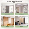 10-Pack 39.37″(Total 32.8 Ft) White Ceiling Crown Molding Trim