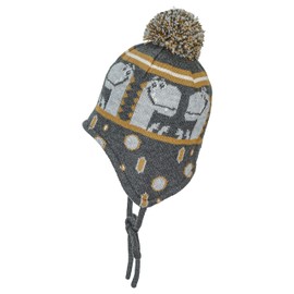 Sterntaler Baby Boys Knitted Hat Dinoli Hat, Anthracite Mel.