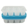 Tupperware Mini Cubes Ice Cubes White Blue (2)