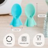 Cherub Baby Universal Reusable Non-Spill Baby Food Pouch Squeeze Spoon