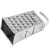 Chef Craft Tin-Plated Pyramid Grater, 6.75 inches in length, Stainless