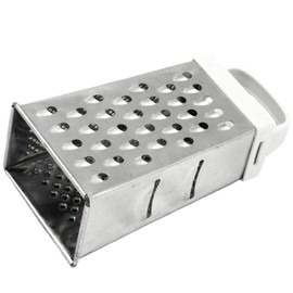 Chef Craft Tin-Plated Pyramid Grater, 6.75 inches in length, Stainless Steel