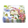 Summer Days Snack Plates 16 x 16 cm Set of