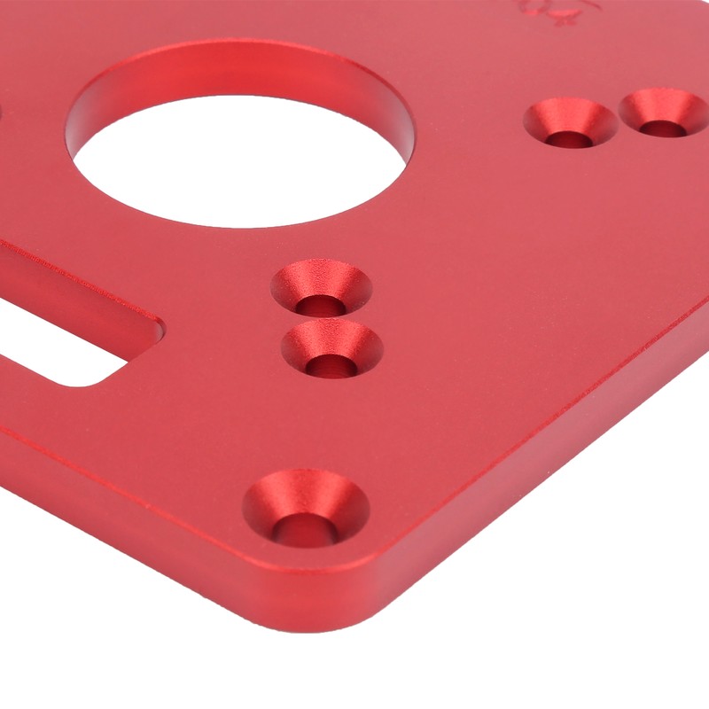 Trimming Flip Board Aluminum Alloy Router Table Plate Universal Woodworking