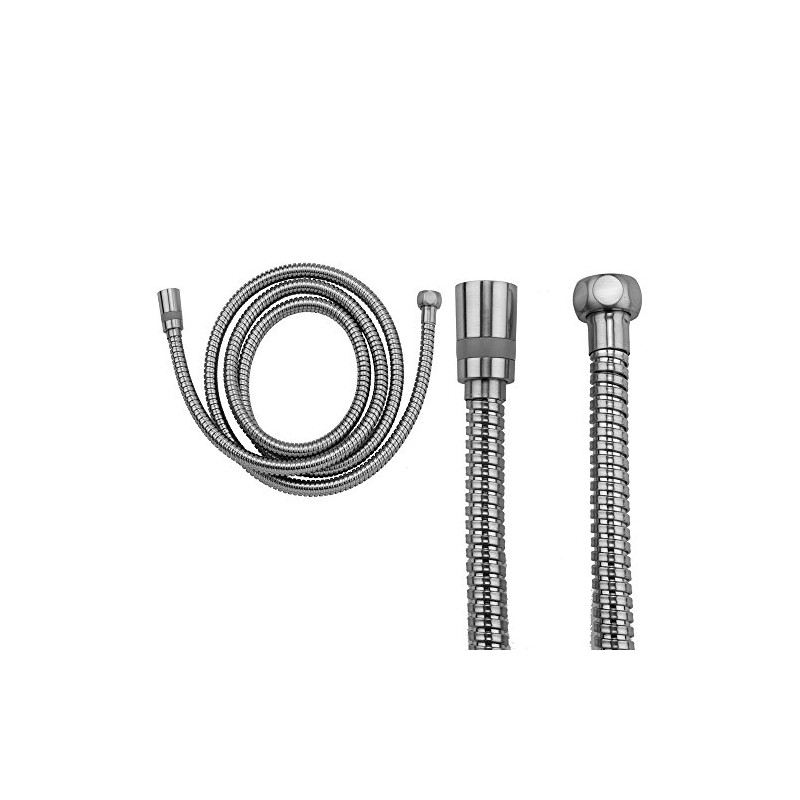 Jaclo DSW-3079-PCH Double Spiral Brass Hose with Swivel End, Polished