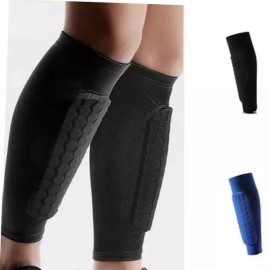 헬스 다리 흡한 종아리 남성 스포츠 쿠션 압박 보호대 [블루 M] Health Leg Absorbent Calf Men's Sports Cushion Compression Protector [Blue M]