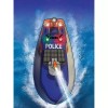 LiteHawk RC Toy Marine Unit Police Boat, Sprays Water from